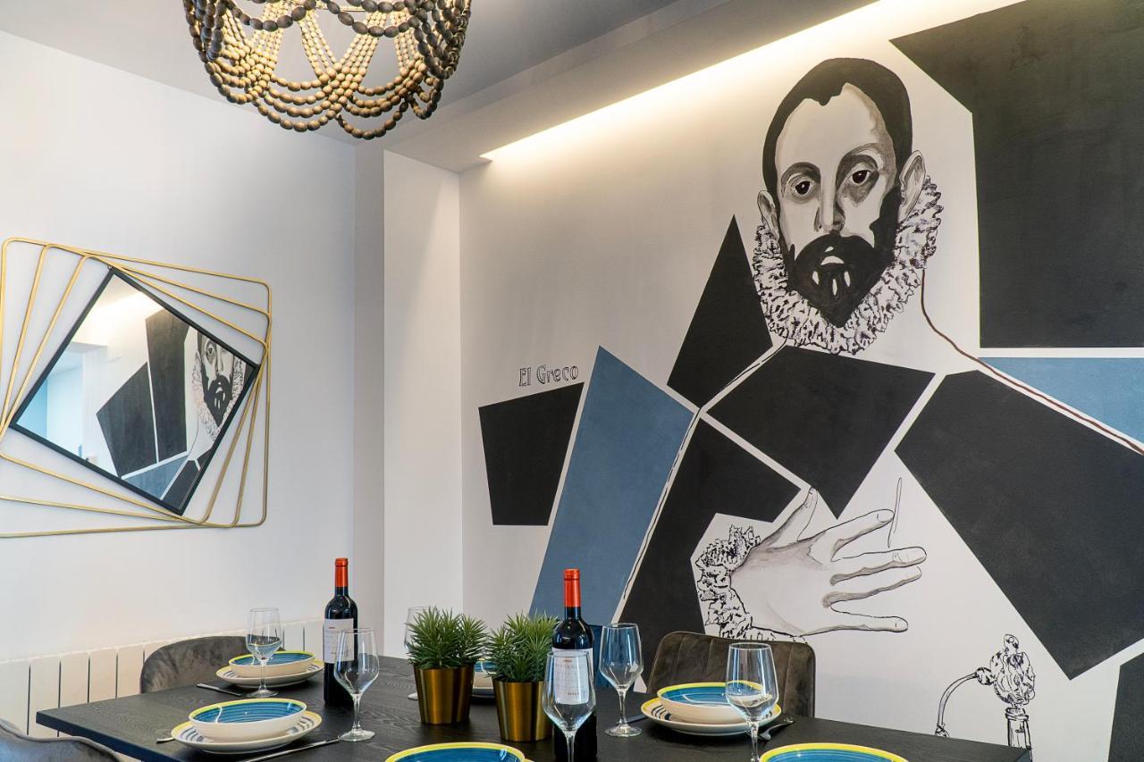 Cervantes 5 Collection - Greco Aparcamiento En El Edificio 托萊多 外观 照片