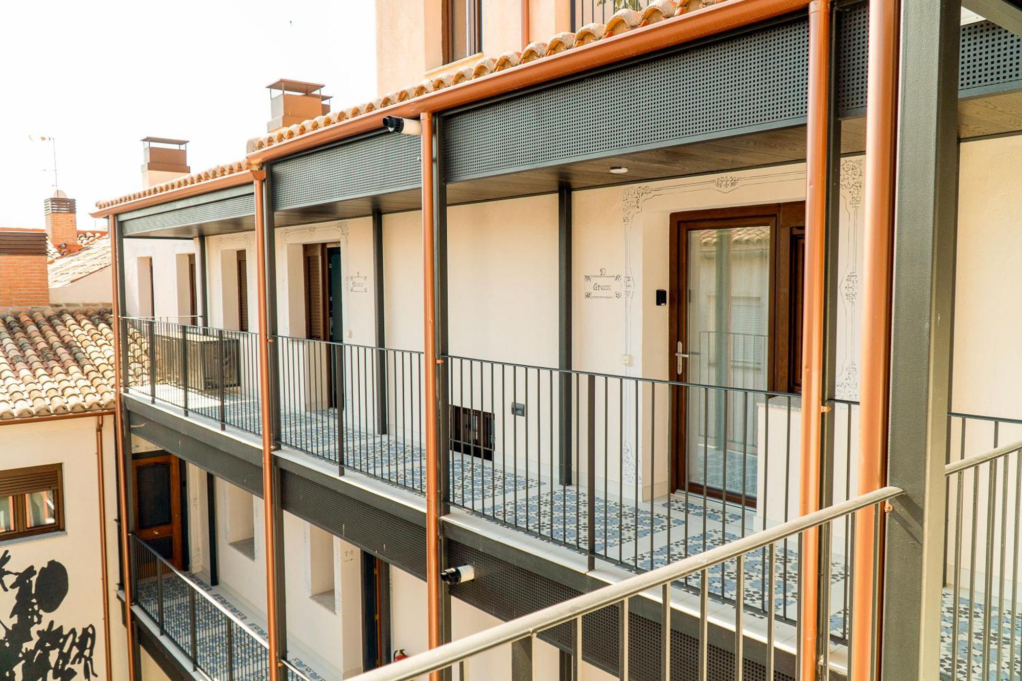 Cervantes 5 Collection - Greco Aparcamiento En El Edificio 托萊多 外观 照片