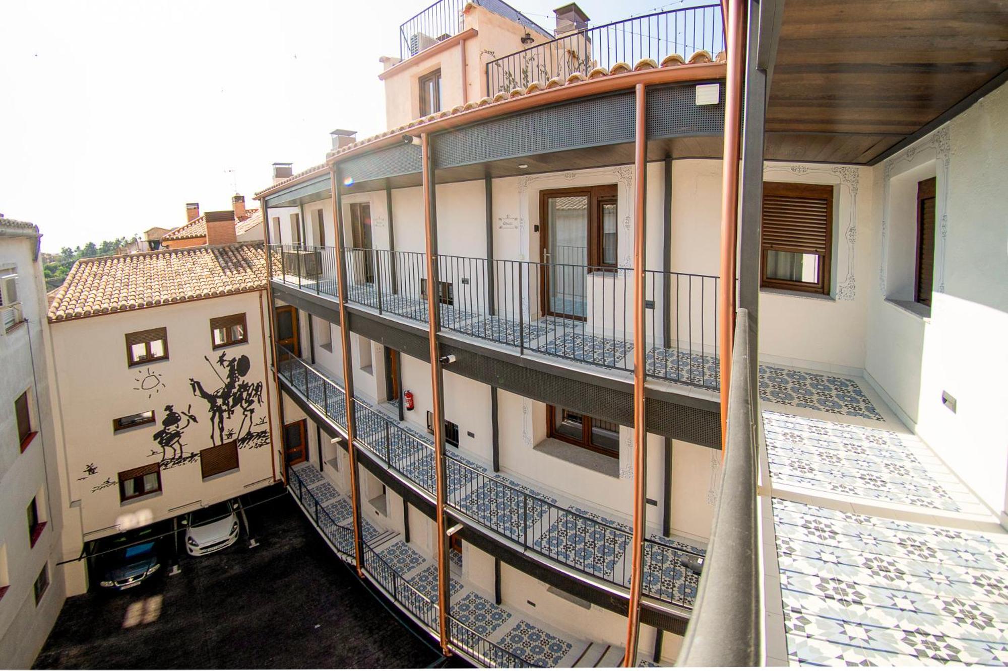 Cervantes 5 Collection - Greco Aparcamiento En El Edificio 托萊多 外观 照片
